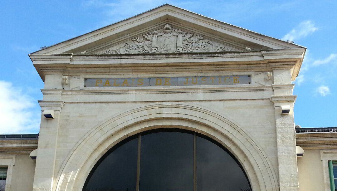 Le Tribunal judiciaire d'Alès (Gard).