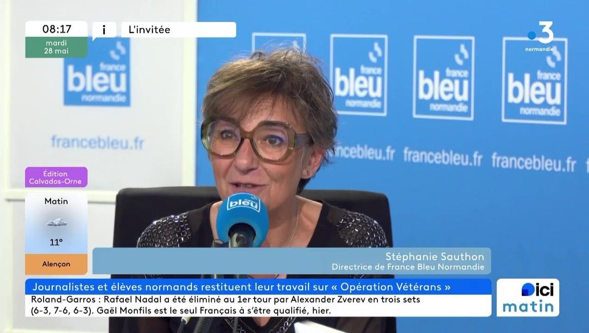 Stéphanie Sauthon, directrice de France Bleu Normandie à Caen