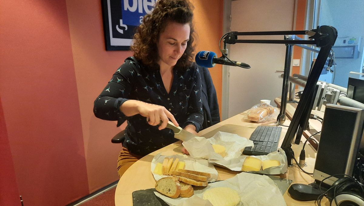 Fanny Collin et les fromages des Formes de Pierrette