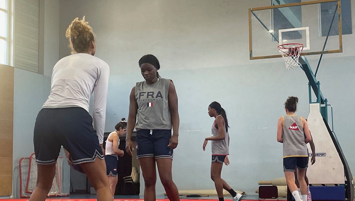 L'équipe de France féminie de basket 3x3 se prépare pour les JO à Ajaccio