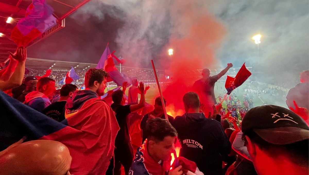 Plus de 800 supporters biterrois ont fait le déplacement à Vannes pour la demi-finale de la Pro D2.