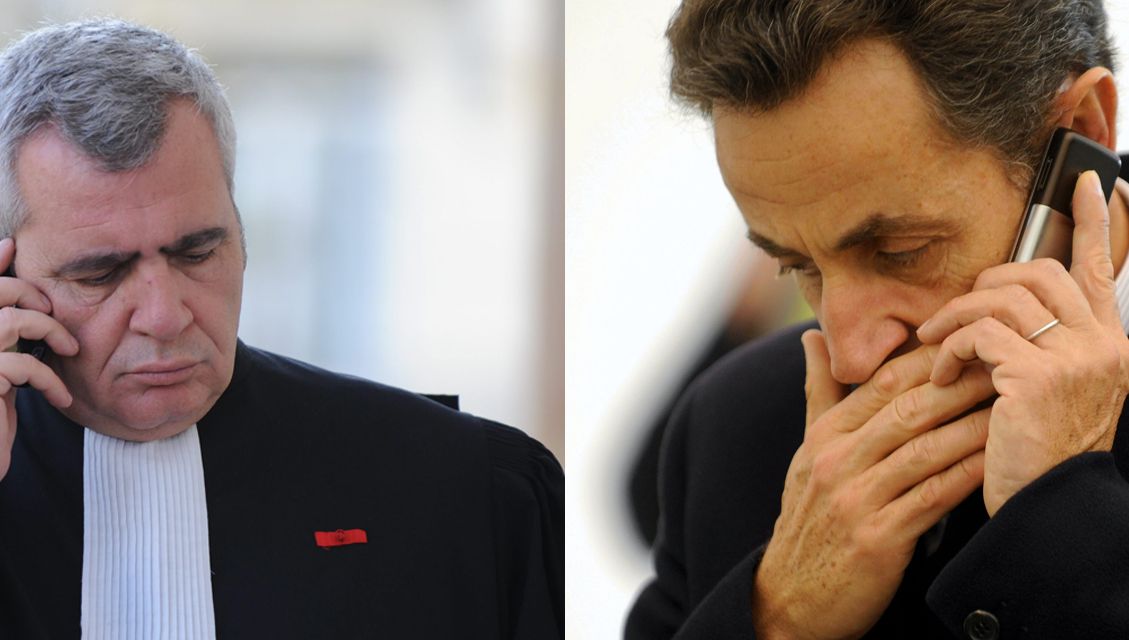 Thierry Herzog et Nicolas Sarkozy - montage