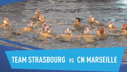 Championnat de France Pro A M de water polo avec le Team Strasbourg 