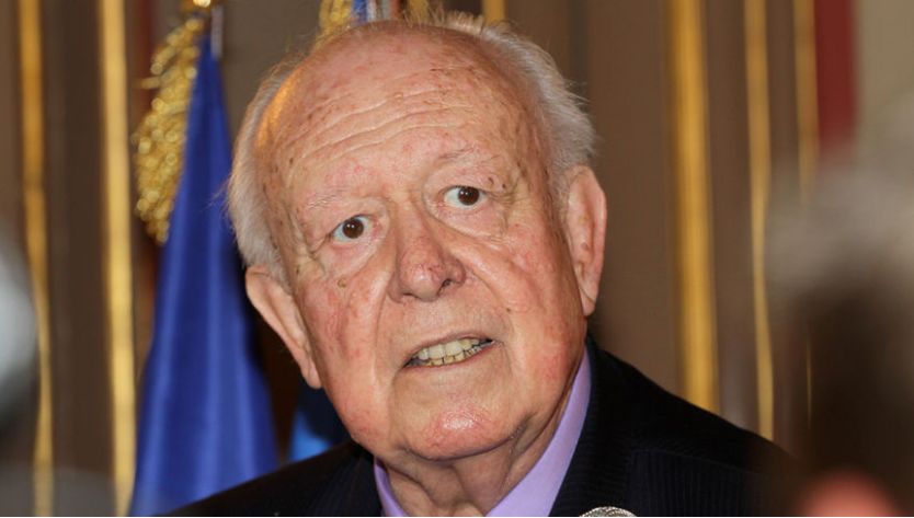 Jean-Claude Gaudin sénateur-maire de Marseille et président de la métropole Aix-Marseille-Provence