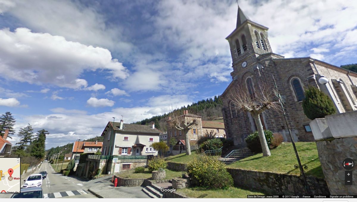 Le village de Vocance (Ardèche)