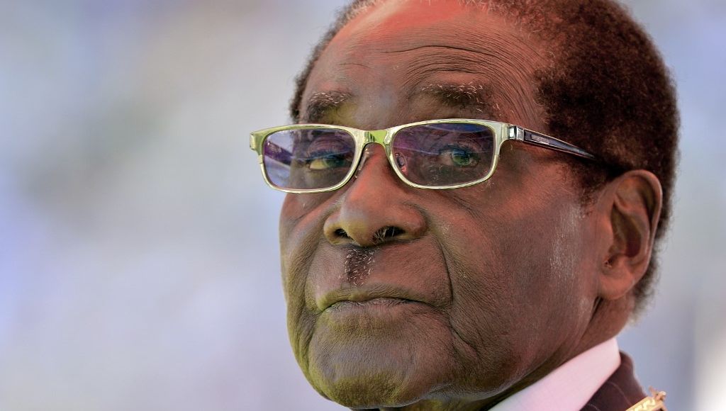 L'ancien président zimbabwéen Robert Mugabe en 2013