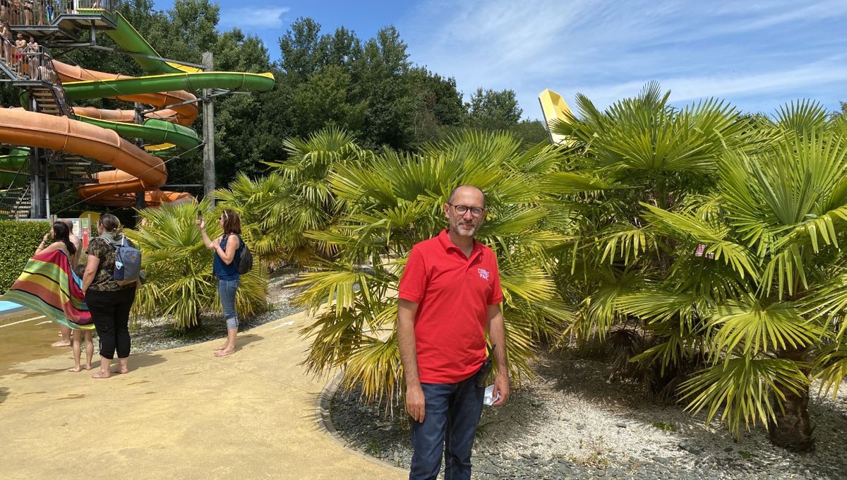 Philippe Vignaud, le directeur de Cobac Parc à Lanhélin