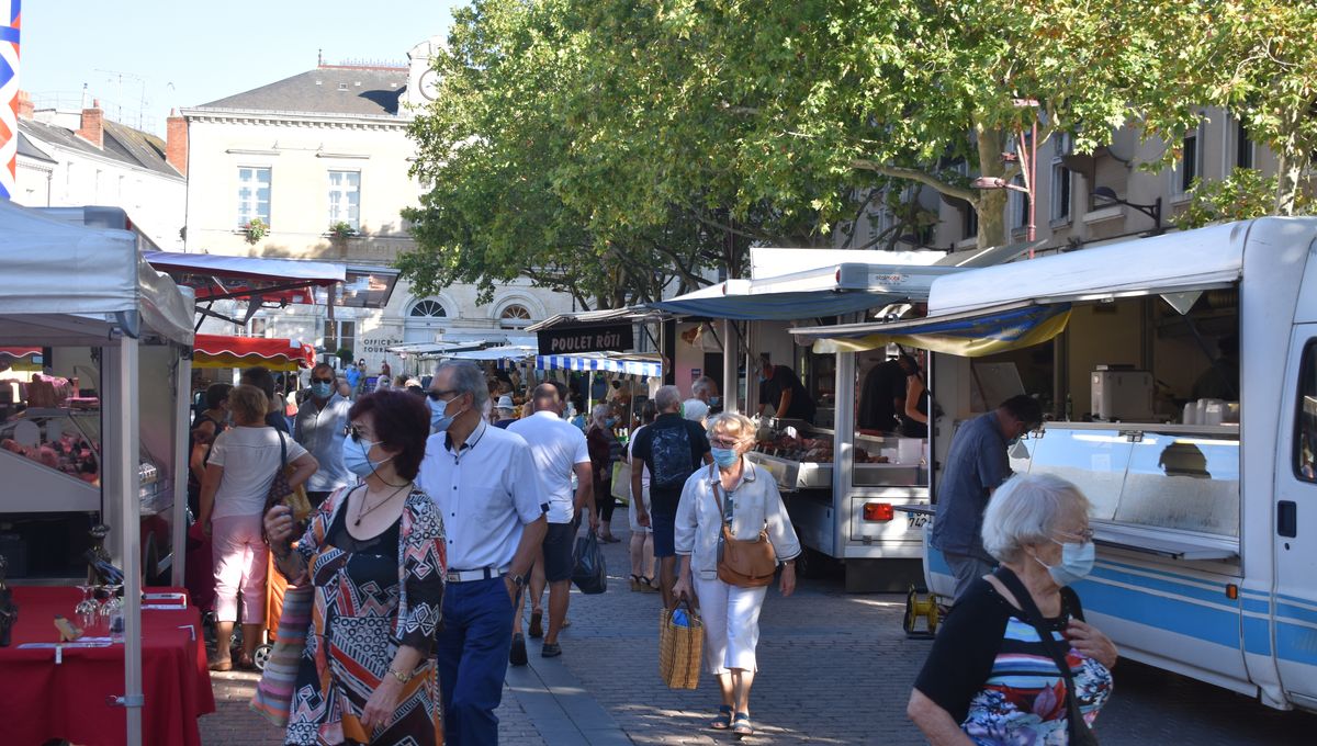 Le port du masque est obligatoire sur les marchés de Châteauroux depuis ce samedi 15 août