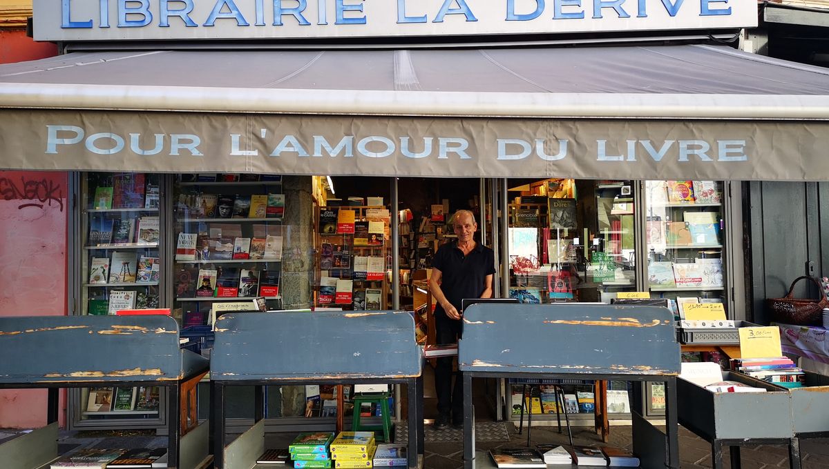 La librairie "La Dérive" à Grenoble