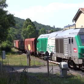 Le train de fret entre Langeac et Tarrascon-sur-Rhône menacé de suppression