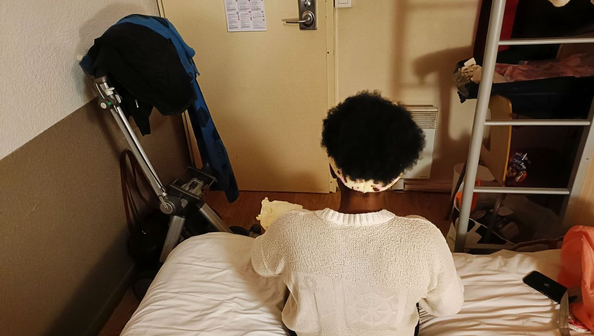 La jeune ivoirienne Sita bénéficie d'une semaine de plus dans un hôtel à Monéteau.