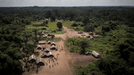 La République démocratique du Congo est le second pays au monde le plus touché par le paludisme, dans les zones rurales, l'accès aux soins est difficile. (JOHN WESSELS / AFP)