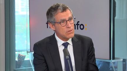 Jérôme Stubler ,directeur général de la filiale de Bouygues, Equans. (RADIOFRANCE)