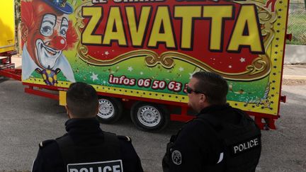 En avril 2023, le cirque Zavatta s'était installé à Antibes, malgré l'arrêté préfectoral leur interdisant toute représentation. (Cyril Dodergny/NICE MATIN/MAXPPP)