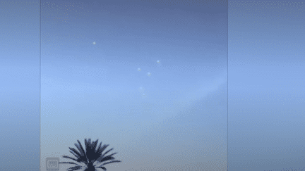 VRAI OU FAUX. Les lumières dans le ciel marocain prouvent-elles que le séisme a été provoqué ? (franceinfo)