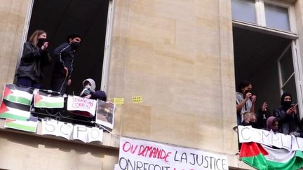 Blocage de Sciences Po Paris : retour au calme après l'évacuation des manifestants pro-Palestiniens (franceinfo)