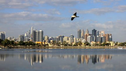 La Dubaï Marina, le 23 novembre 2023. Dubaï s'apprête à accueillir à partir du jeudi 30 novembre, la COP28. (KARIM SAHIB / AFP)