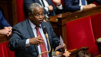 Mansour Kamardine, député LR de Mayotte, le 26 novembre 2019. (AURELIEN MORISSARD / MAXPPP)