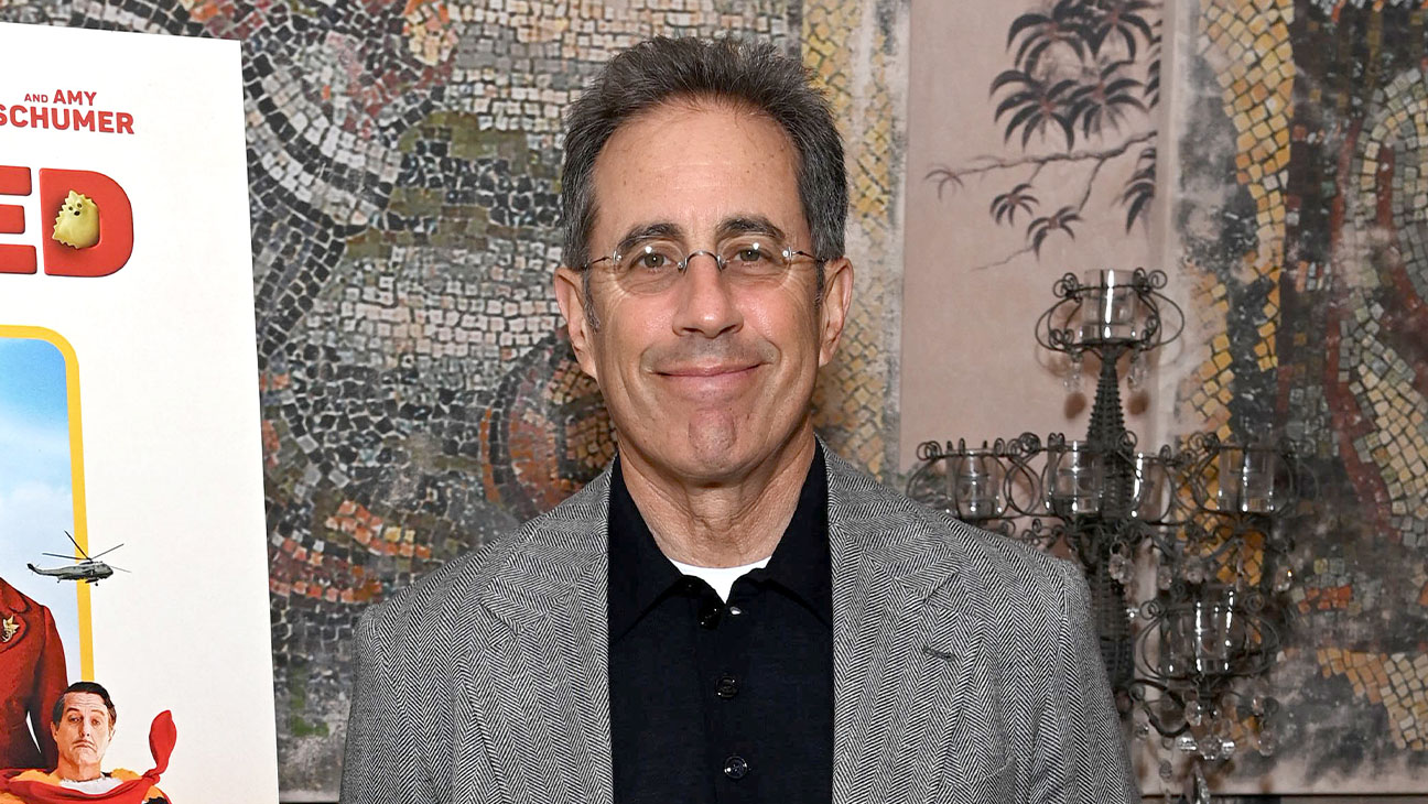 Jerry Seinfeld at an 'Unfrosted' screening in New York