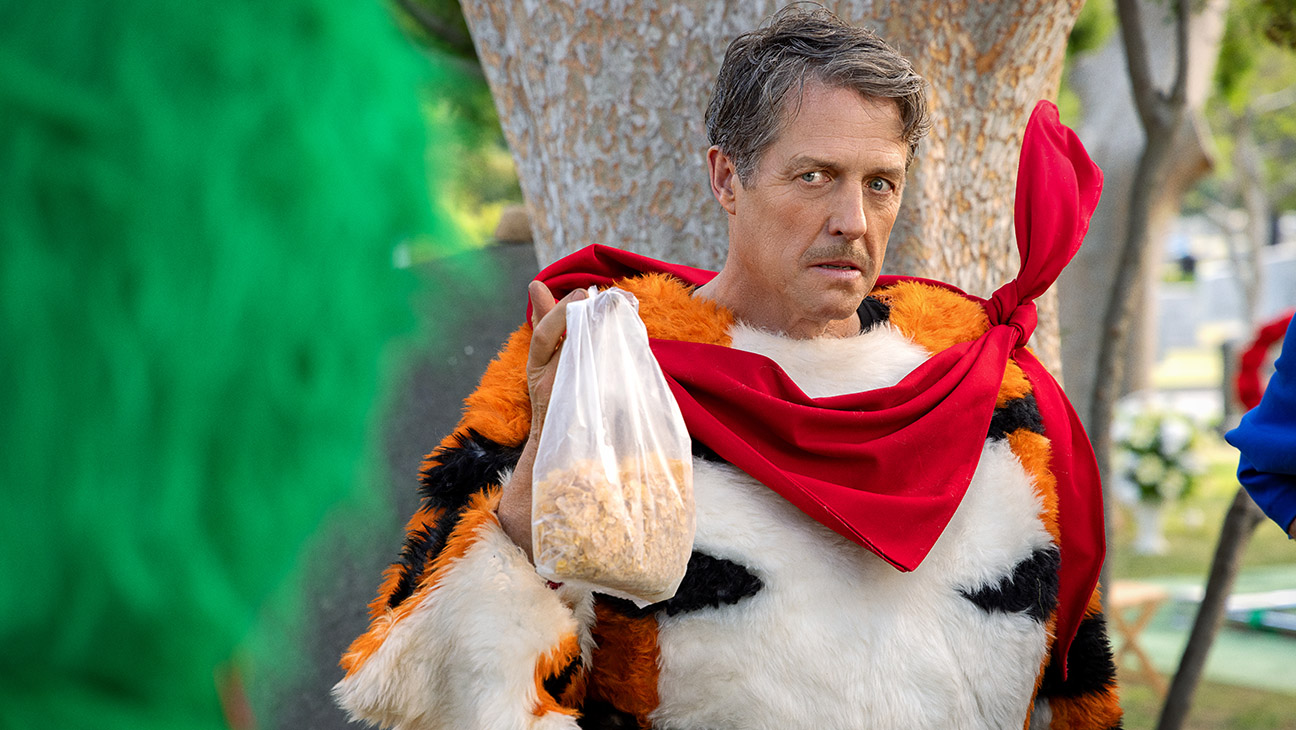 Hugh Grant as Tony the Tiger in Unfrosted