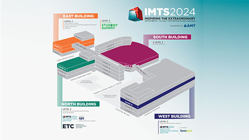 IMTS 2024 Floor Plan