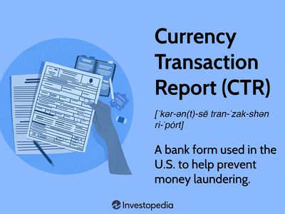 Currency Transaction Report (CTR): A bank form used in the U.S. to help prevent money laundering.