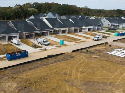 Row of new homes