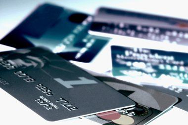 Images of various credit cards.