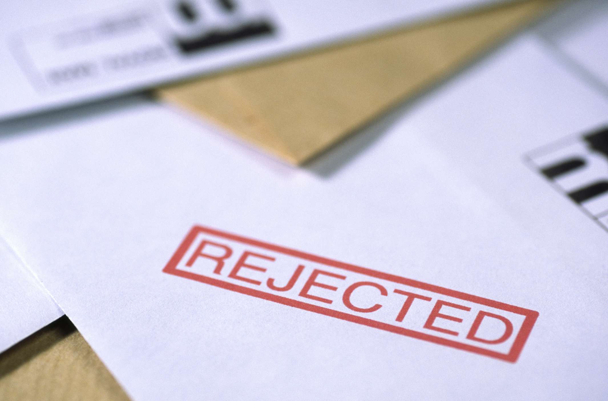 Rejection letter