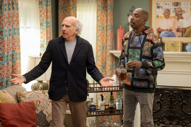 Larry David and JB Smoove in "Curb Your Enthusiasm" Season 12, the final season of the HBO comedy