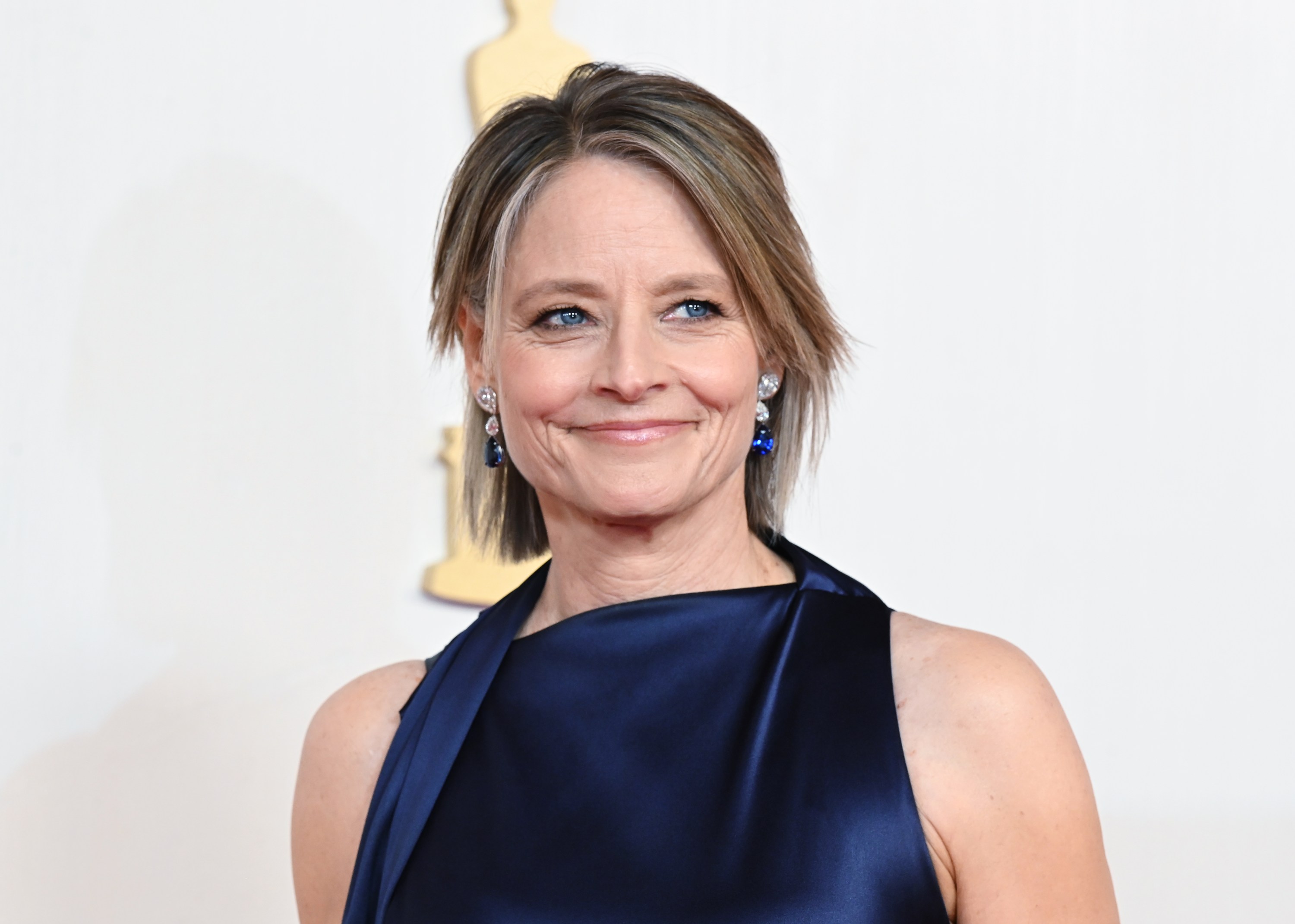 Jodie Foster at the 96th Annual Oscars held at at the Ovation Hollywood on March 10, 2024 in Los Angeles, California.