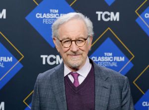 HOLLYWOOD, CALIFORNIA - APRIL 19: Steven Spielberg attends the "Close Encounters of the Third Kind" screening during the 2024 TCM Classic Film Festival at TCL Chinese Theatre on April 19, 2024 in Hollywood, California. (Photo by Presley Ann/Getty Images for TCM)