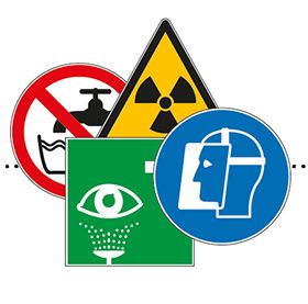 Pictogrammes de signalisation de santé et de sécurité au travail : Kit regroupant les symboles à faire figurer sur la signalétique des lieux de travail