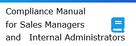 Compliance Manual for Sales Managers and Internal Administrators