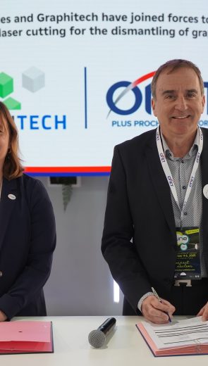 Onet Technologies et Graphitech signent un partenariat pour développer la découpe laser appliquée au démantèlement des réacteurs nucléaires de technologie graphite