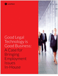 Discover how in-house counsel can effectively manage employment issues using advanced legal technology. This white paper explores the benefits of handling employment matters internally, reducing costs, and mitigating risks. Learn from survey data and expert insights on improving your legal department's efficiency and protecting your company's reputation.