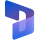 A blue and purple logo