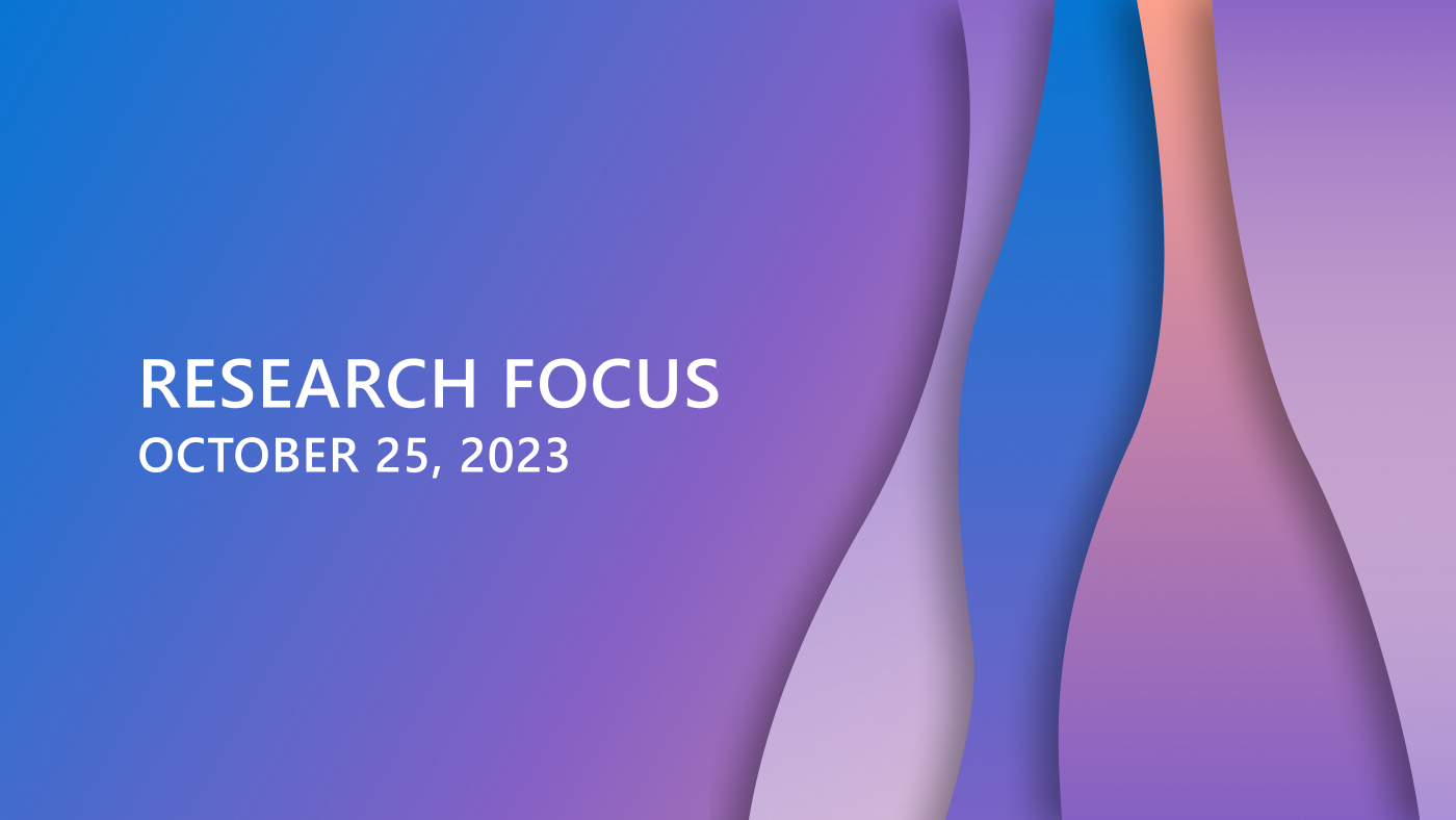 Research Focus: October 25th