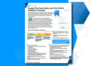 Google Play Data Safety and ADA MASA Validation Checklist