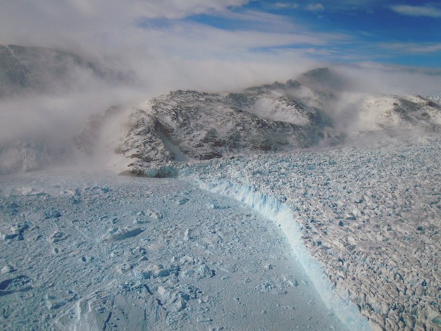 Greenland glacier