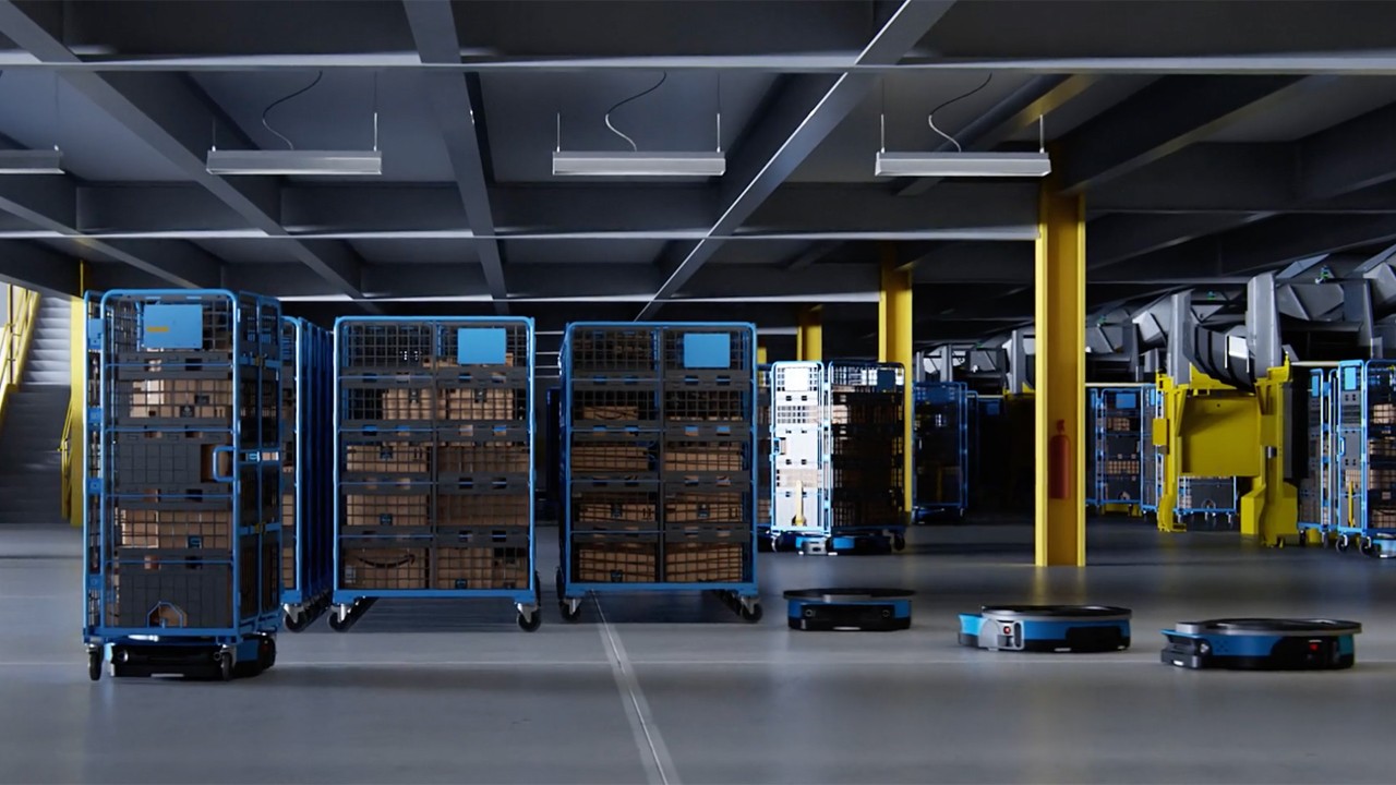 Amazon Robotics が NVIDIA Omniverse と Isaac Sim で倉庫のデジタル ツインを構築