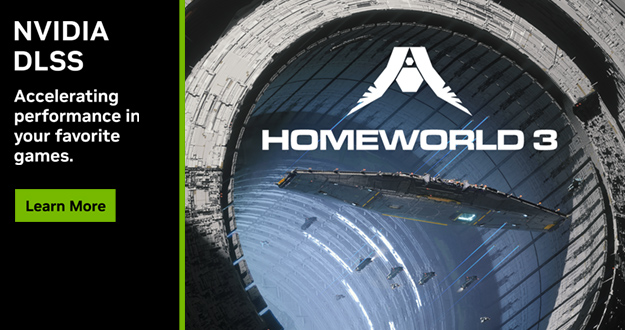 La aceleración DLSS con IA ha llegado a Homeworld 3 y más esta semana
