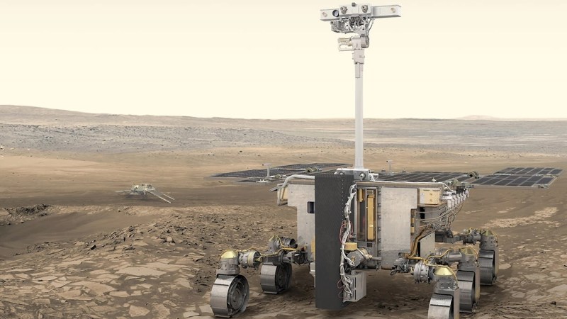 Europe’s first Mars rover will use nuclear-powered heaters
