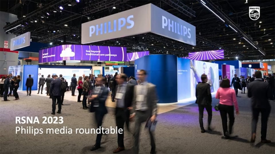 RSNA 2023 Philips media roundtable