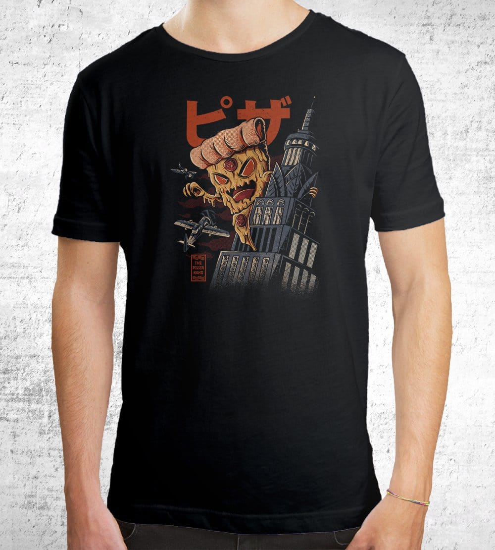 Pizza Kong T-Shirts by Ilustrata - Pixel Empire