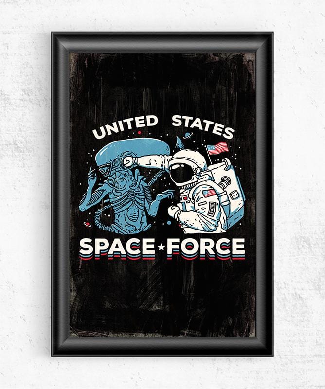 Space Force Posters by Ronan Lynam - Pixel Empire