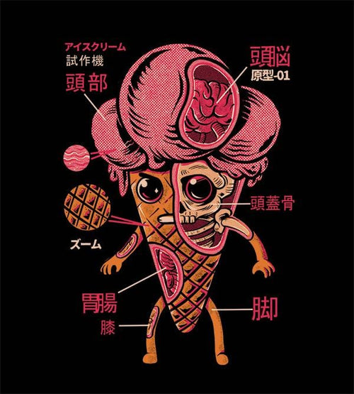 Ice Cream Kaiju T-Shirts by Ilustrata - Pixel Empire