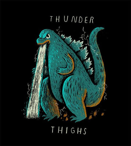 Thunder Thighs T-Shirts by Louis Roskosch - Pixel Empire