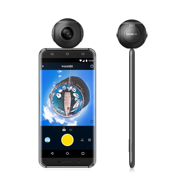 Caméra 360 Insta360 Air connectée au smartphone