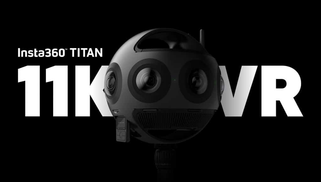 Insta360 caméra VR Titan 11 K